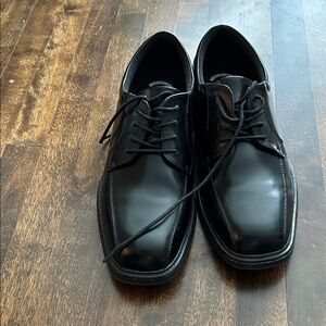 Nunn Bush Men's Black Oxford Shoes